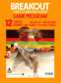 Breakaway IV Atari 2600  box art